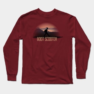 A Hiker is a Boot Scooter Long Sleeve T-Shirt